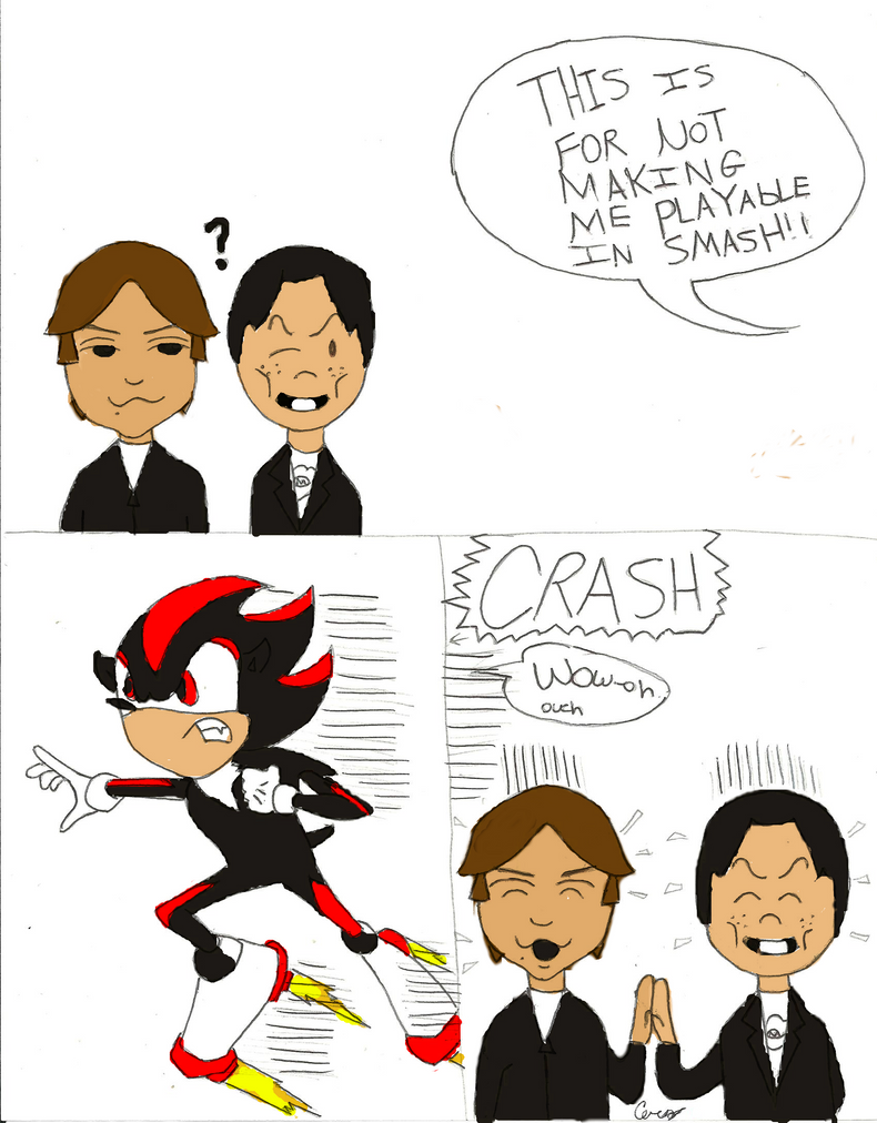 Shigeru Miyamoto and Masahiro Sakurai by Corillaman on DeviantArt