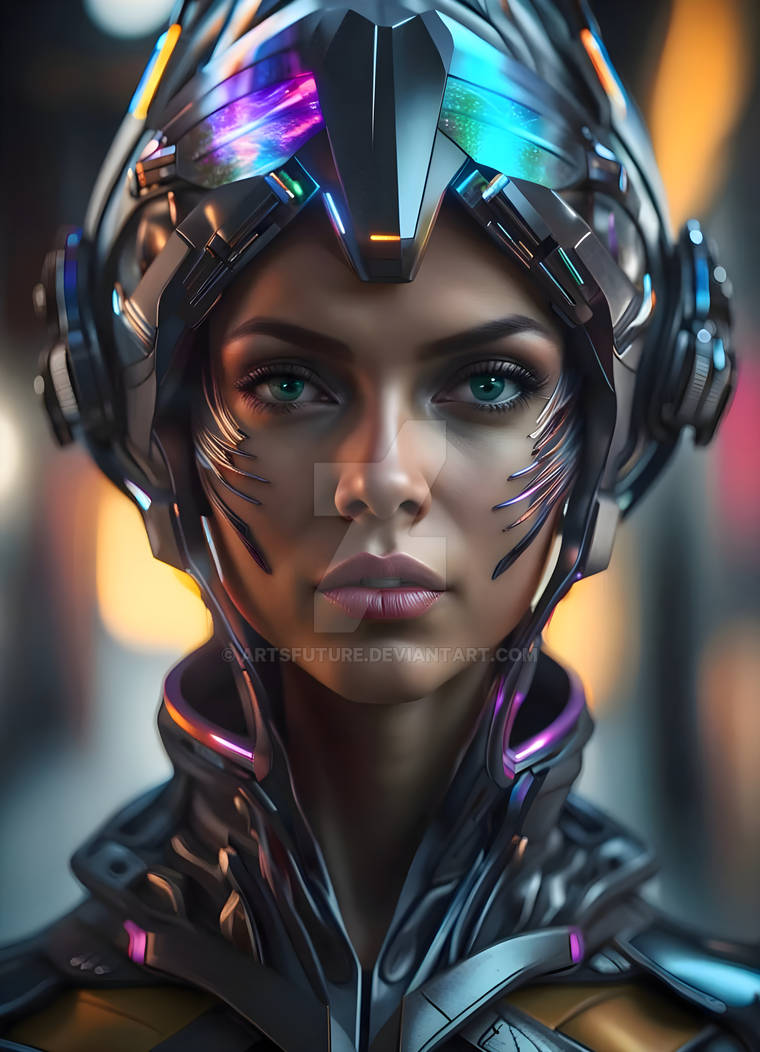 Bionic woman by ArtsFuture on DeviantArt