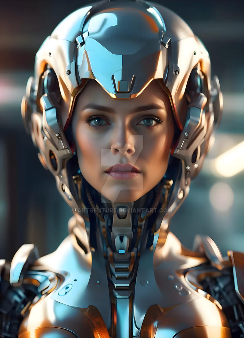 Queen of the bionic world by ArtsFuture on DeviantArt