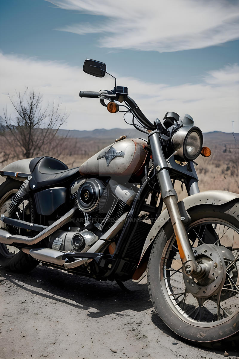 Harley Raptor Rusted Old rusty Harley Davidson by ArtsFuture on DeviantArt