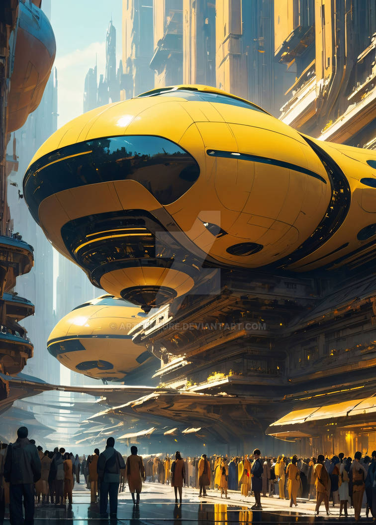 Distant Futor City in the distant future by ArtsFuture on DeviantArt
