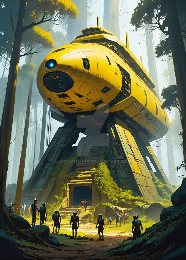 First contact by ArtsFuture on DeviantArt