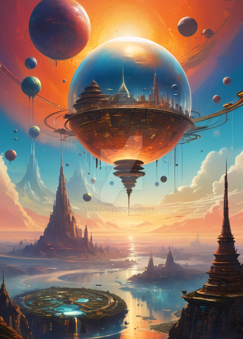 Alien world by ArtsFuture on DeviantArt
