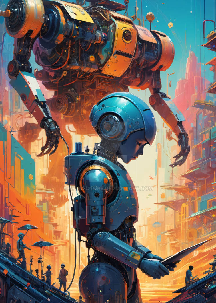 Boy Robot Graph Robot boy by ArtsFuture on DeviantArt