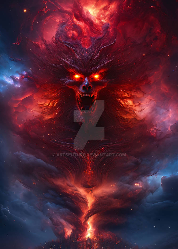 The red demon is coming by ArtsFuture on DeviantArt