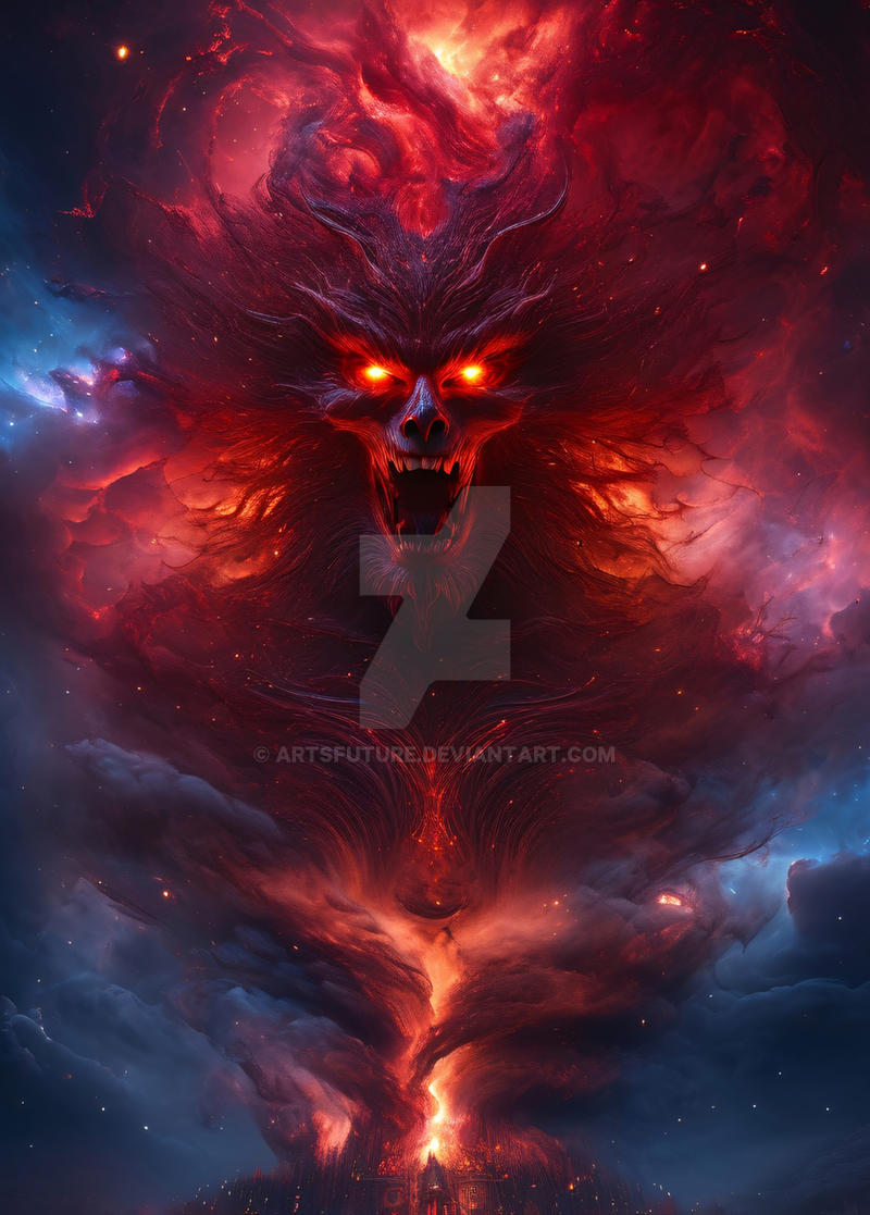 The red demon is coming by ArtsFuture on DeviantArt