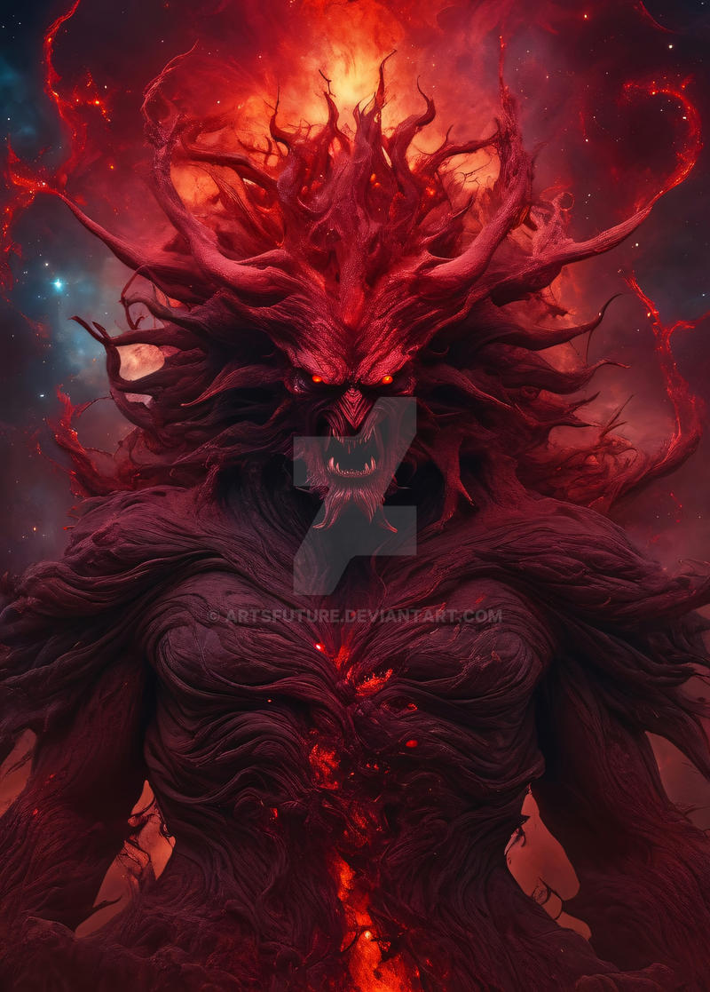 The red demon by ArtsFuture on DeviantArt