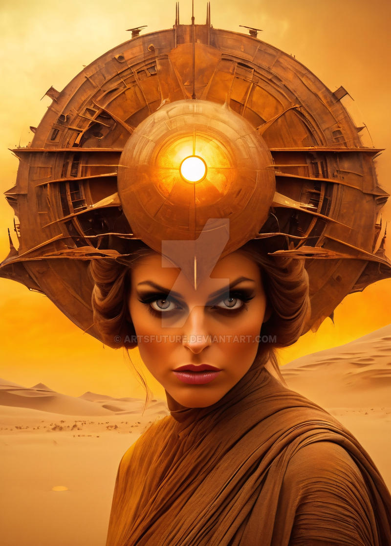 Princess of the desert planet by ArtsFuture on DeviantArt