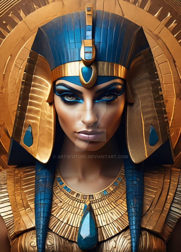Wise female pharaoh by ArtsFuture on DeviantArt