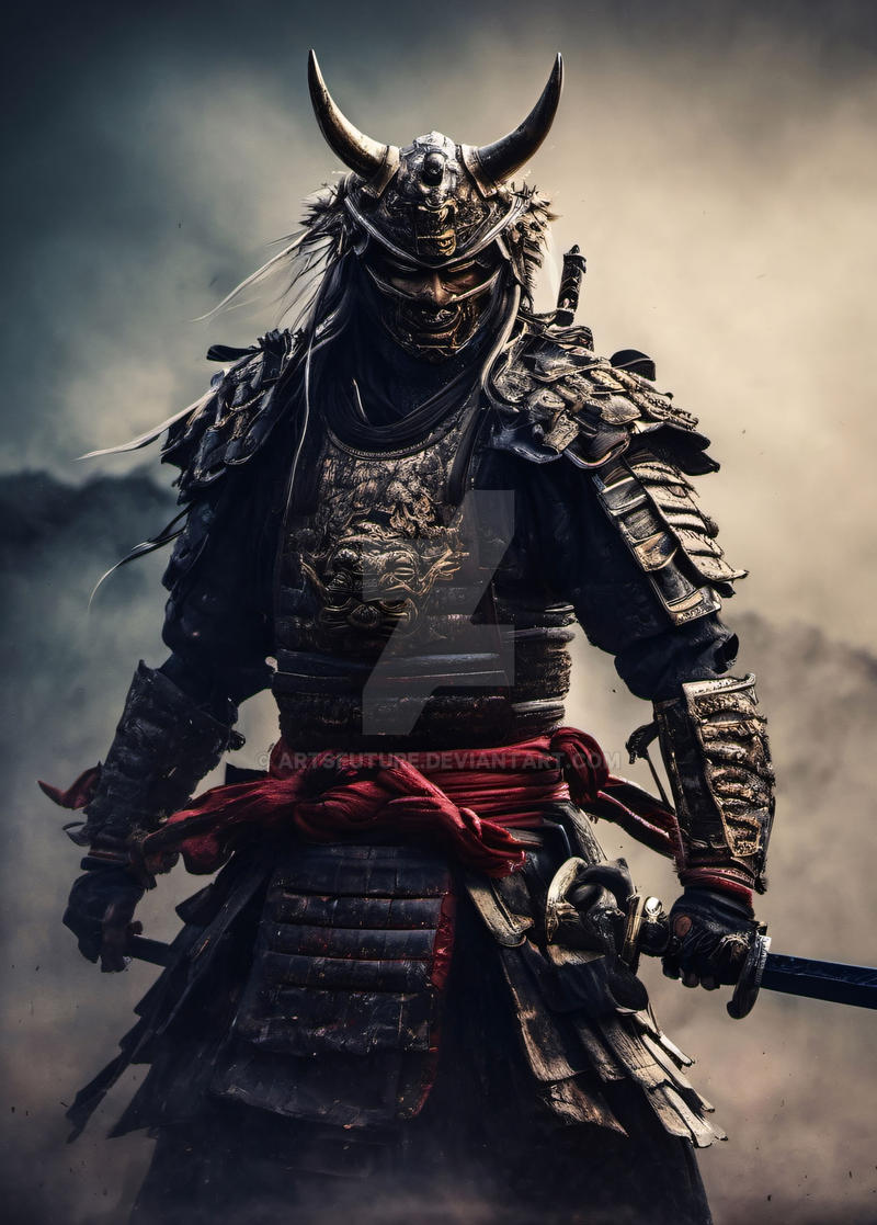 The black samurai by ArtsFuture on DeviantArt