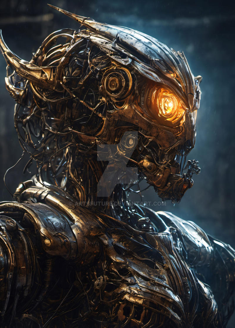 Alien robot by ArtsFuture on DeviantArt