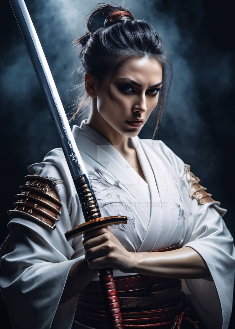 The last female samurai by ArtsFuture on DeviantArt
