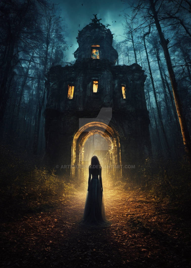 Haunted Temple Haunted temple in the forest by ArtsFuture on DeviantArt