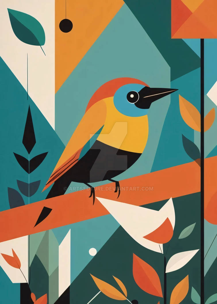 Creative Bird Abstract Abstract bird by ArtsFuture on DeviantArt