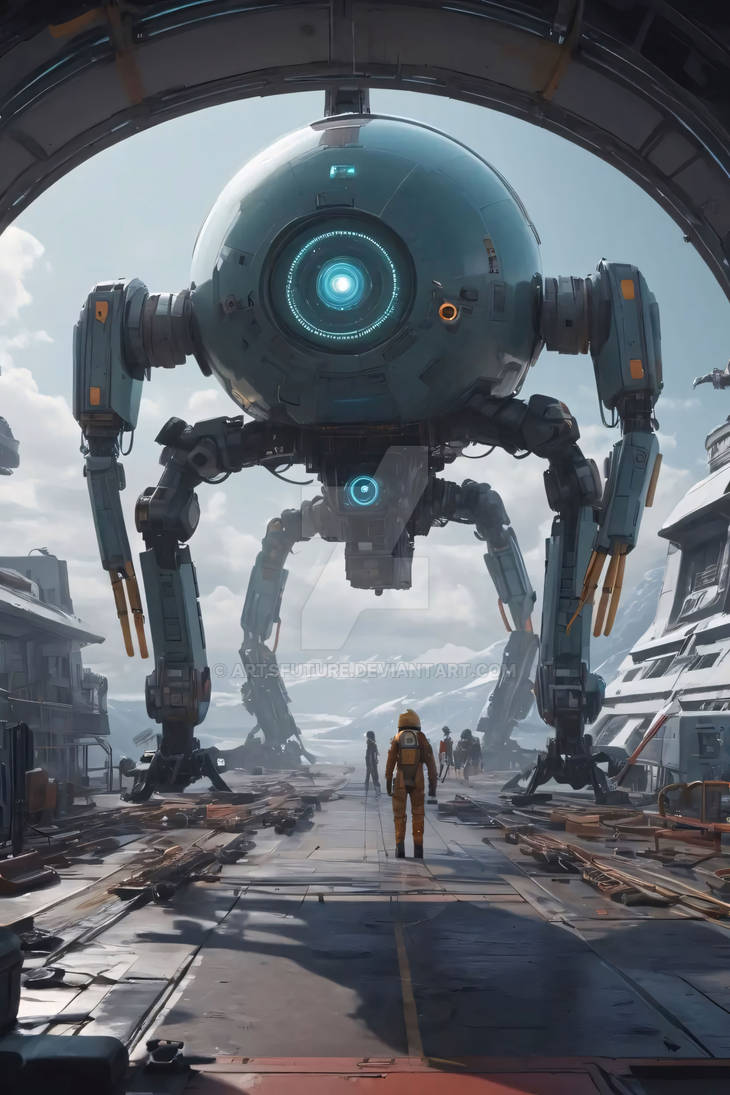 Spherical robot by ArtsFuture on DeviantArt