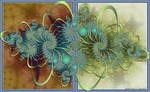 Julia Diptych by FireLilyFractals