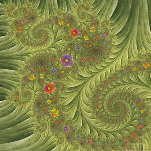 Fractal Flower Garden