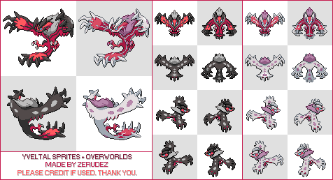 Yveltal Sprites