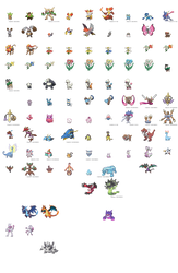 Pokemon XY Sprite Project (OLD) by zerudez