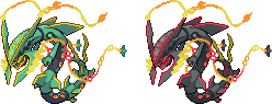 Rayquaza sprites gallery