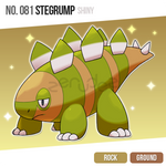 081 Stegrump (shiny) by zerudez