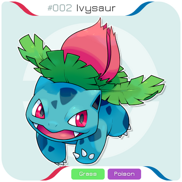 Redouille. 🍒 on X: Day 1 to adapt kanto pokemon to gamefreak's modern  style 001-Bulbasaur 002-Ivysaur 003-Venusaur #POKEMON #fakemon #kanto   / X