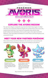 AVORIS ORIGINS - Meet Your Partner Pokemon