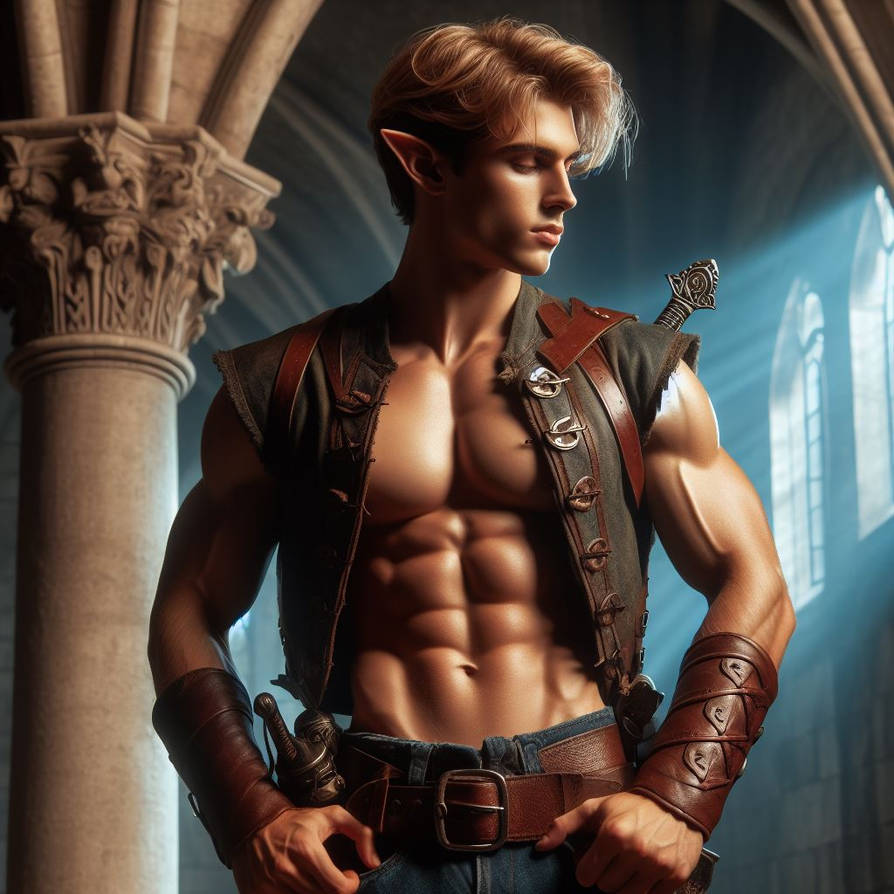 Buff Elf Man Muscular elf by Liftwunk on DeviantArt