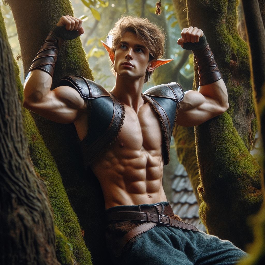 Buff Elf Man Muscular elf by Liftwunk on DeviantArt