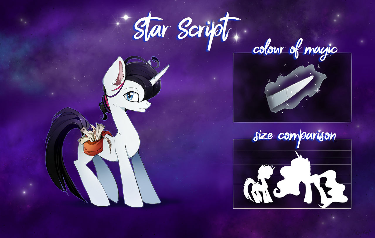 Star Script reference by SkyeyPony on DeviantArt