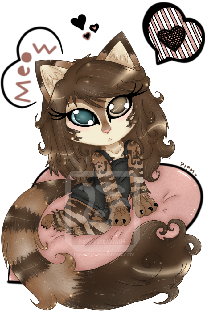 Chibi Blushing Myett by Ira-WratH