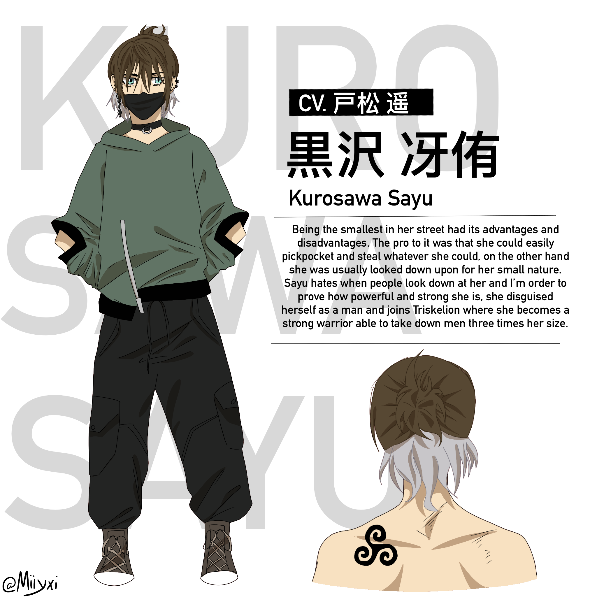 Kurosawa Sayu Tokyo Revengers OC by MiiyxiArts on DeviantArt