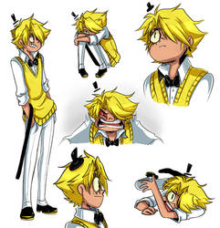 Human!Bill Cipher (Teen Ver.)