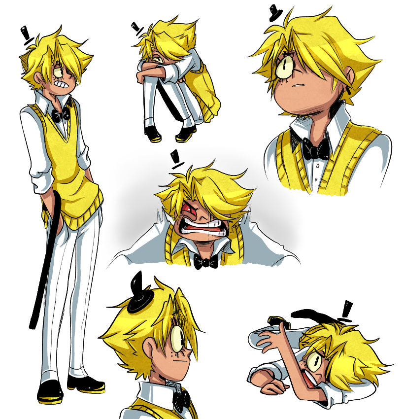 Human!Bill Cipher (Teen Ver.)