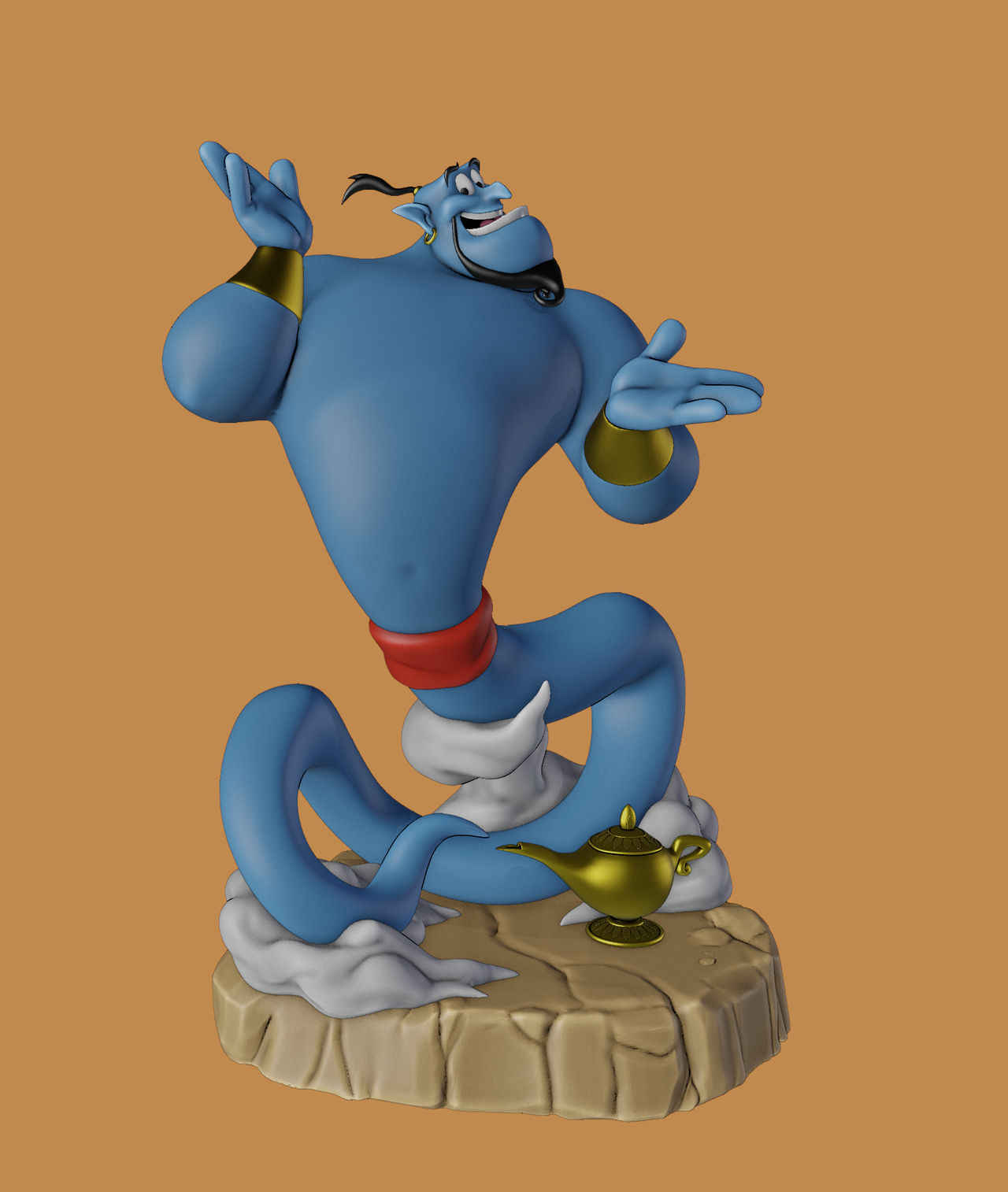 Genie Aladdin by wsonuchiha on DeviantArt