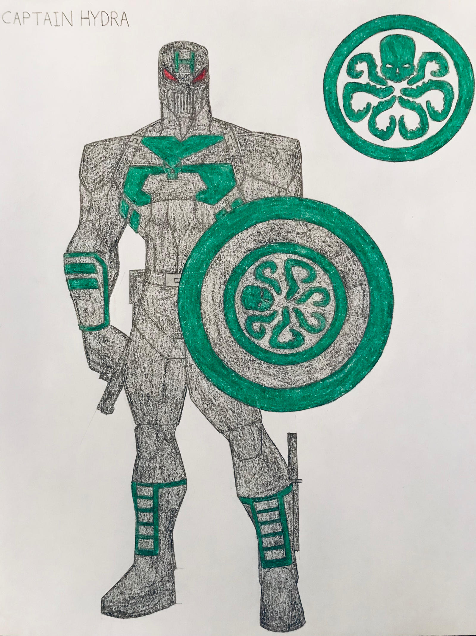 Captain Hydra by SamWinchester10 on DeviantArt