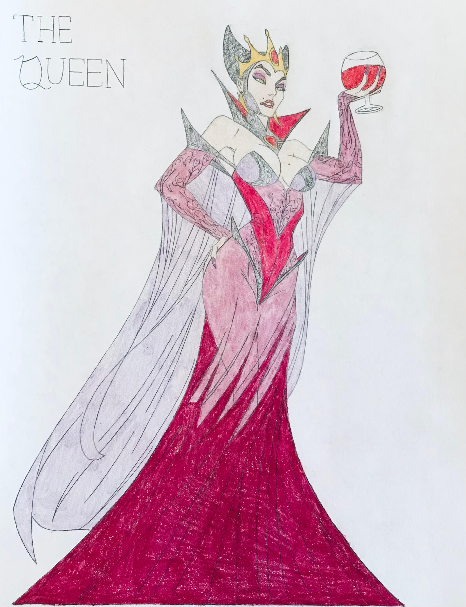 Evil Queen Script The Evil Queen by SamWinchester10 on DeviantArt