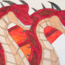 Gadreel, the Burning Warrior (Detail)