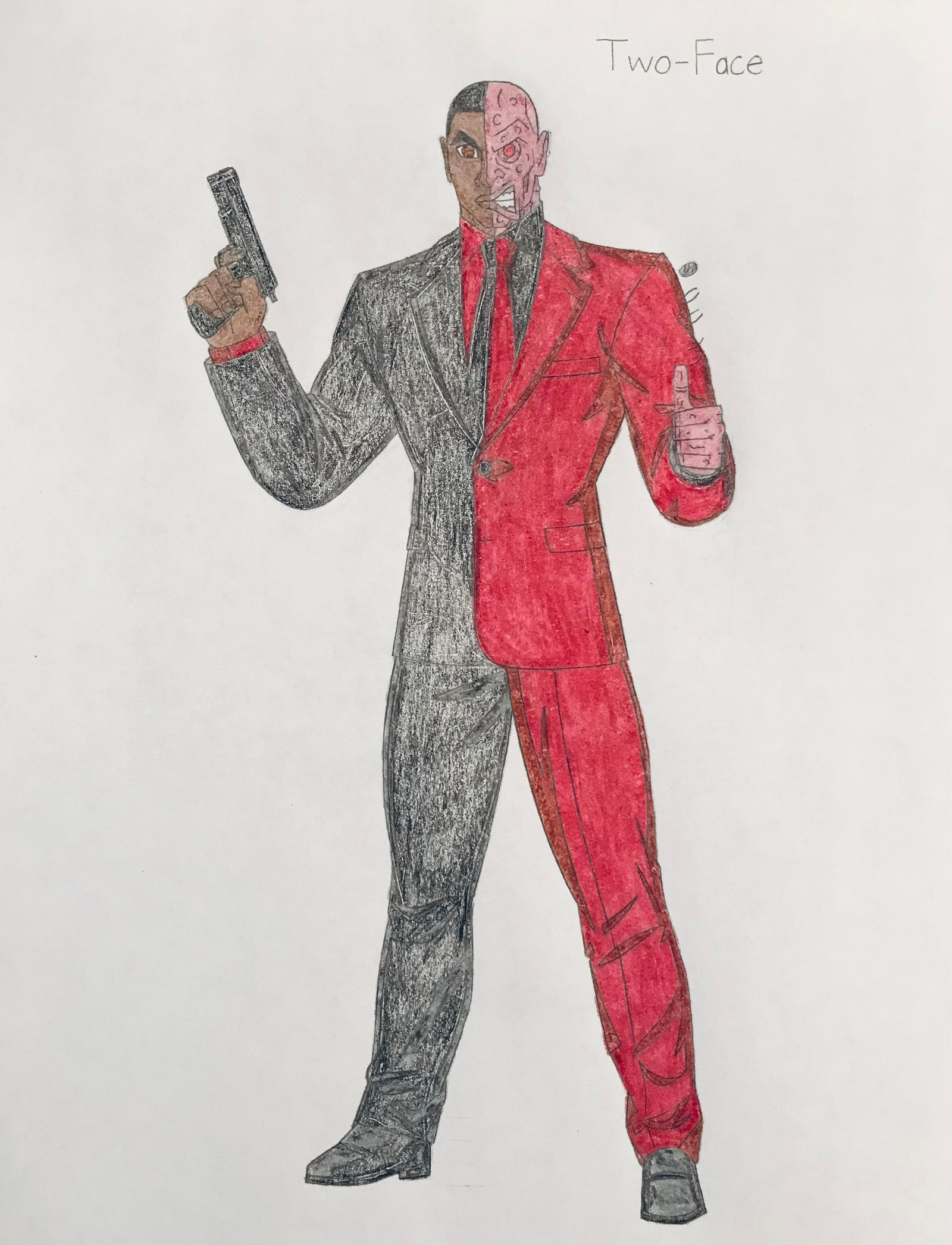 Two-Face by SamWinchester10 on DeviantArt