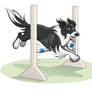 Border Collie Caricature