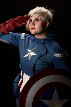 Captain America Genderswap Cosplay