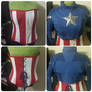 Commissioned Captain America Jacket and Corset