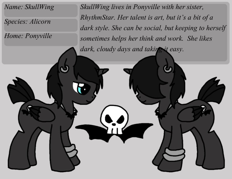 Skull wing ref page