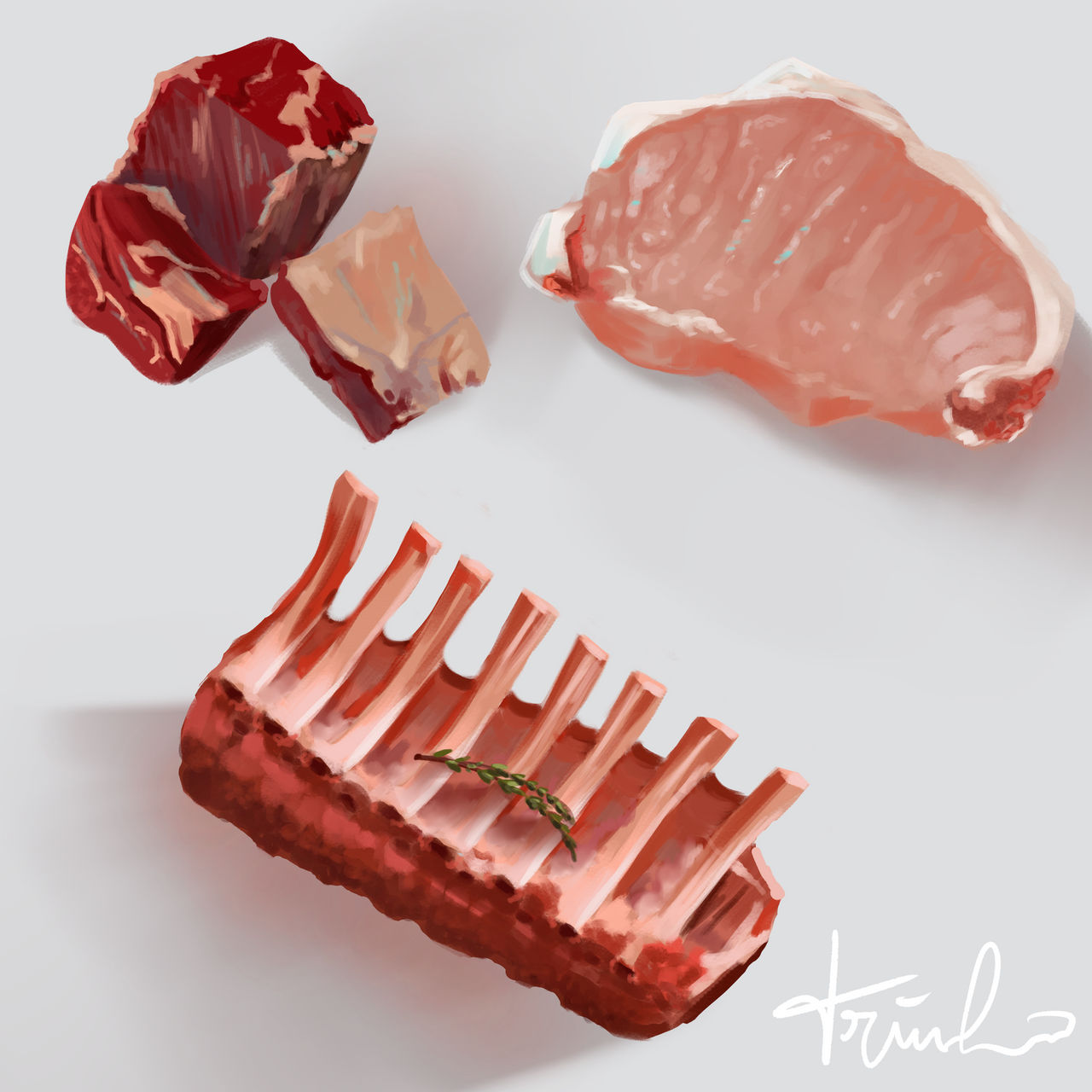 Meat by TriXx-a on DeviantArt