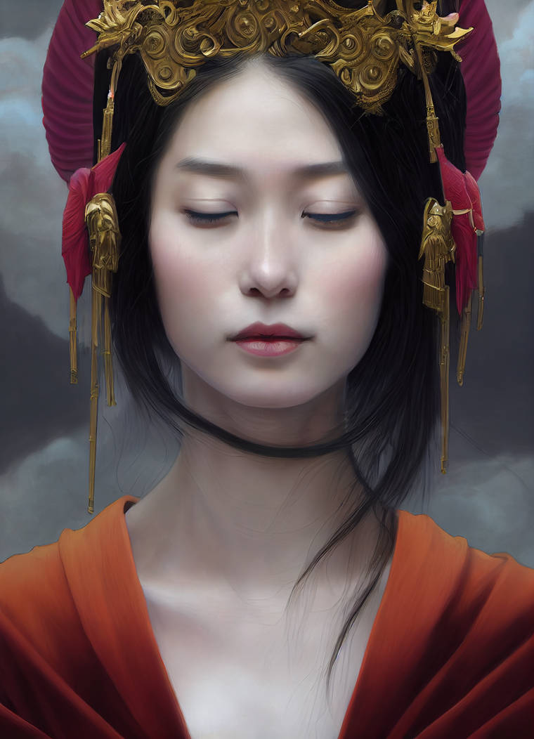 Learning Japanese Portrait Japanese portrait by szegvaria on DeviantArt