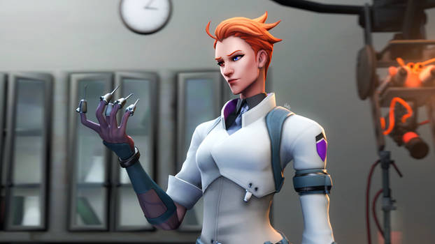 Scientist Moira - Overwatch 4K