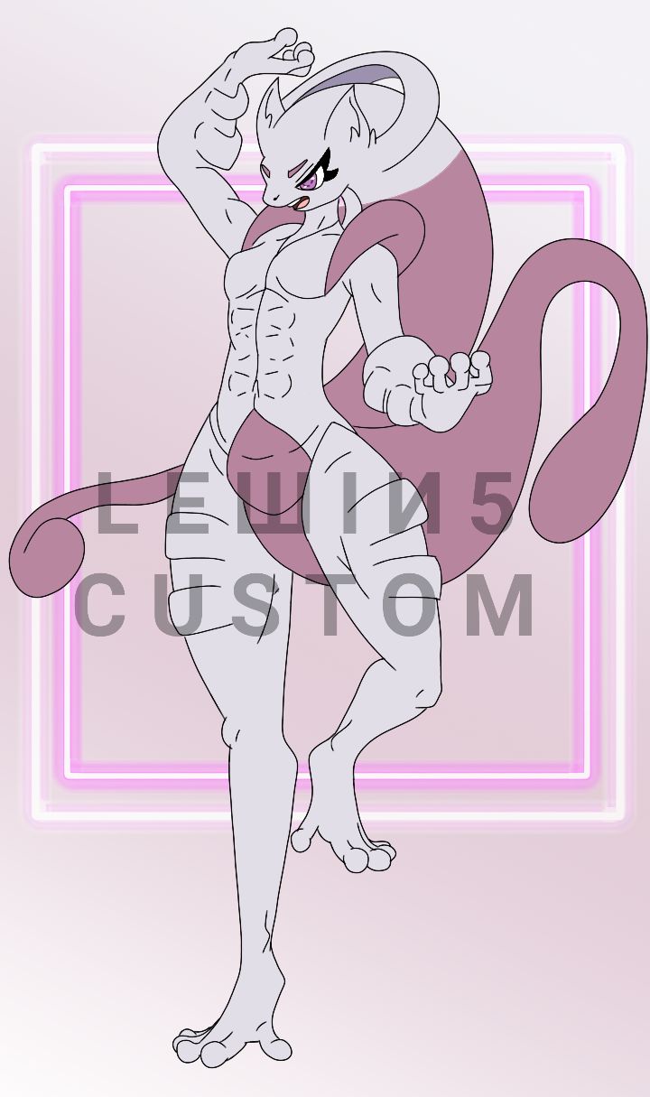 Requests #60 - Fusemon: Mew + Mewtwo + Mewtwo X + Mewtwo Y 