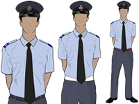 Male Adult SNCO No2 Uniform with SD Hat