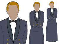 Air Cadets Female Officer Mess Dress No.5 Unifom