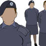 Working blue No.2 female Air Cadets Uniform